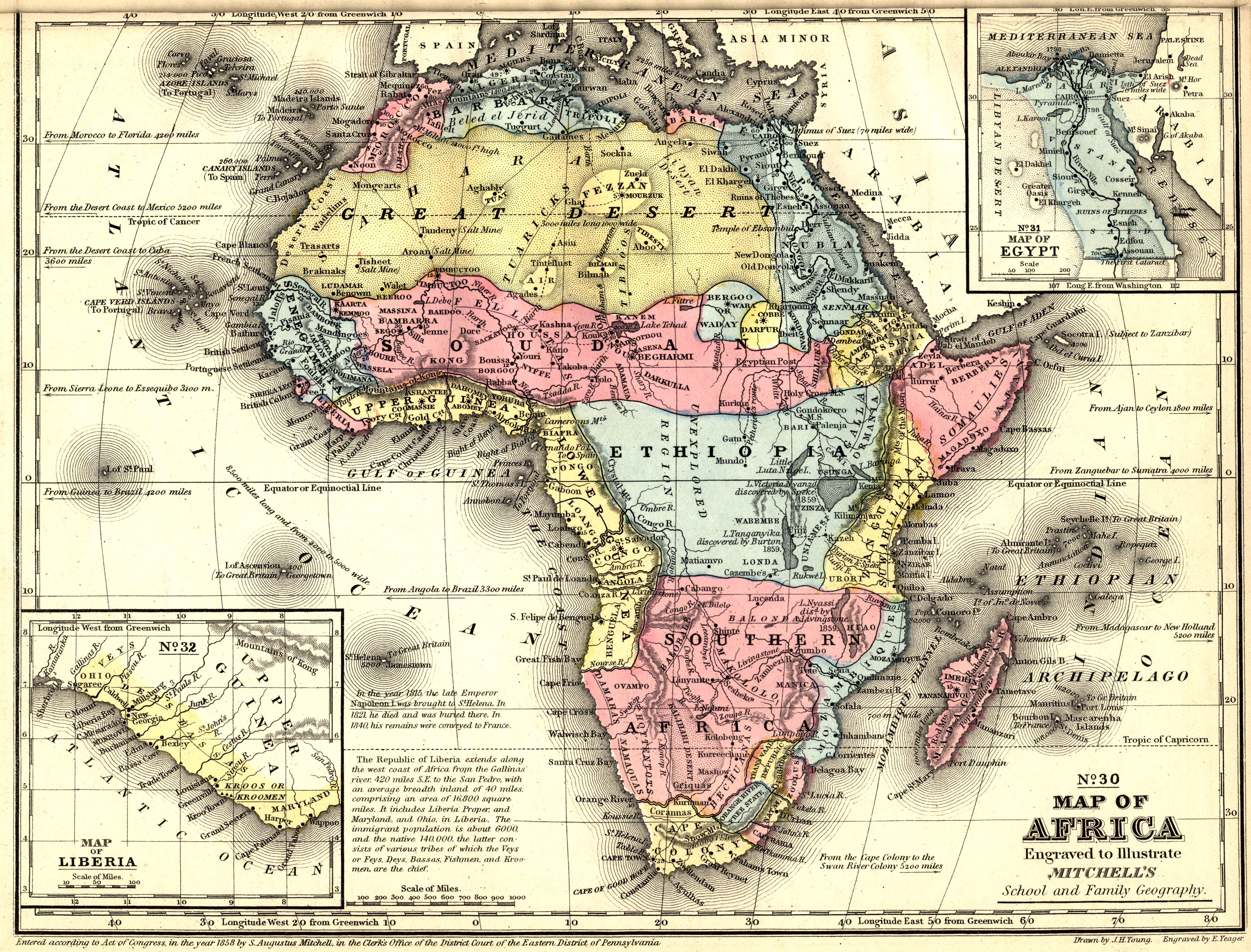 Map of Africa Metadata