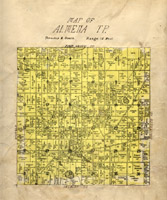 Map of Almena Township